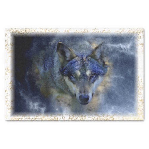Wolf Hunter Tissue Paper