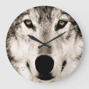 Wolf image for Acrylic Wall Clock