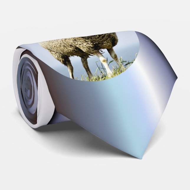 Wolf in Sheep Clothing Neck Tie (Rolled)