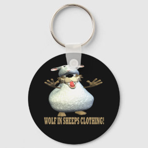Wolf In Sheeps Clothing Keychain