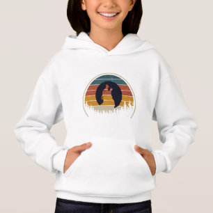 WOLF in the Woods Silhouette T-Shirt Hoodie