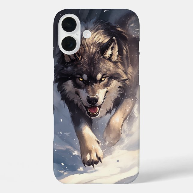 Wolf in winter Case-Mate iPhone case (Back)