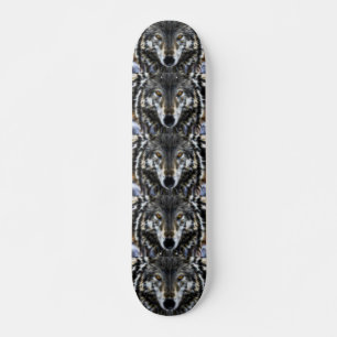 Wolf Inspirational graphic Portrait Skateboard Deck