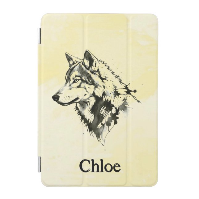 Wolf iPad Mini Cover (Front)