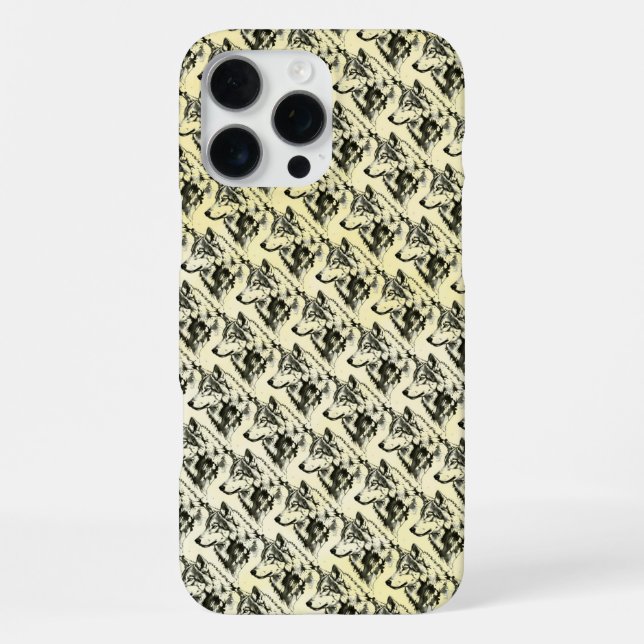 Wolf Iphone Case (Back)