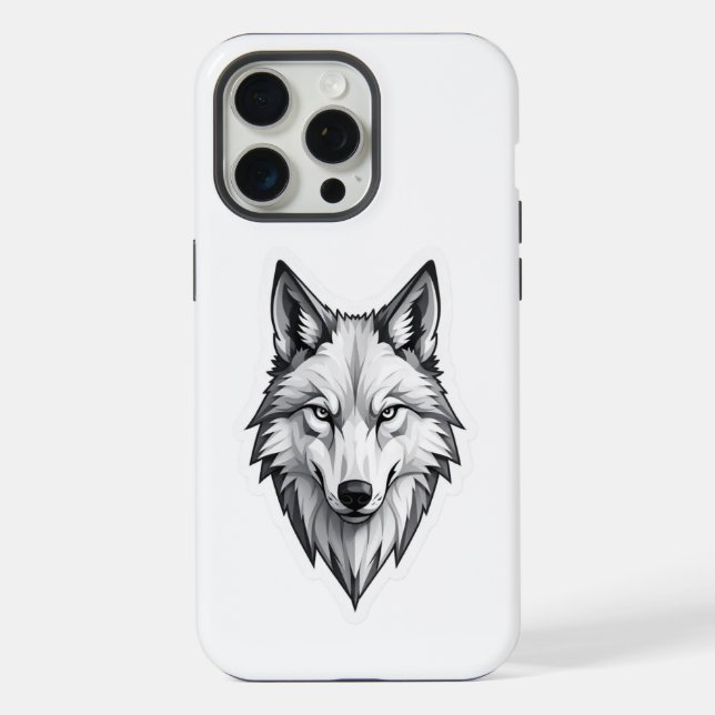 Wolf  iphone case (Back)
