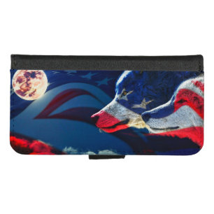 Wolf iPhone 8/7 Wallet Case