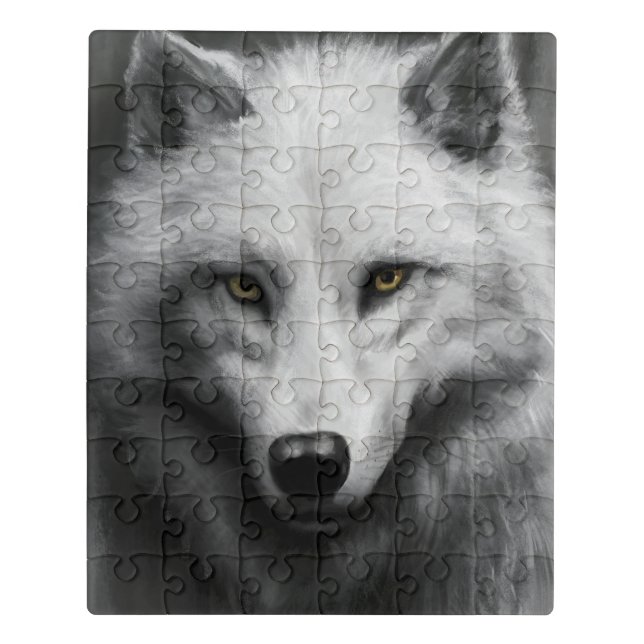 Wolf Jigsaw Puzzle (Puzzle Vertical)