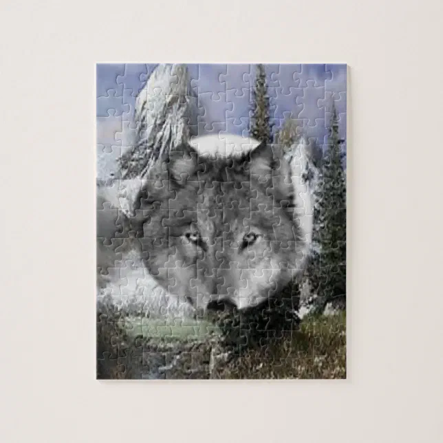 Wolf Jigsaw Puzzle | Zazzle