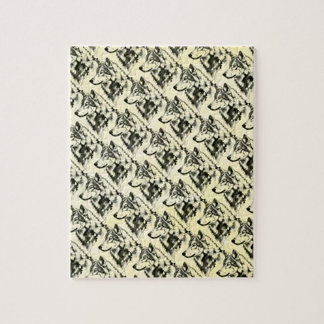 Wolf Jigsaw Puzzle (Vertical)