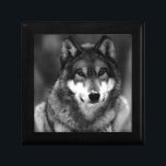 Wolf Keepsake Box<br><div class="desc">A wolf is still a wolf,  even when he's alone. Perhaps a wolf is even more of a wolf when he's alone.</div>