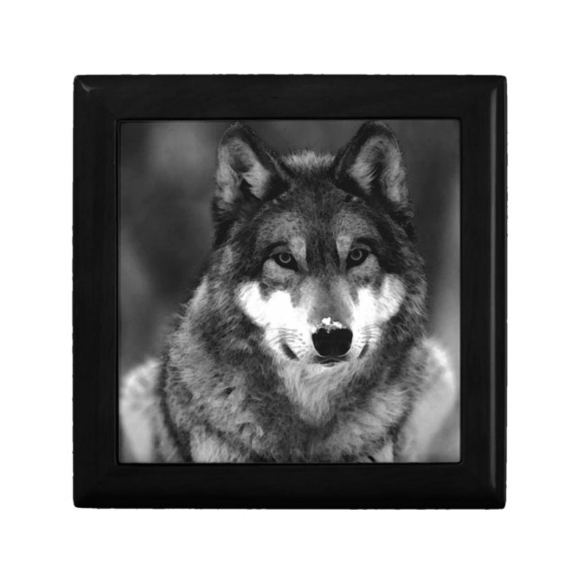 Wolf Keepsake Box (Front)