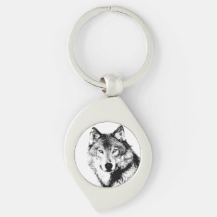 Wolf Keychain