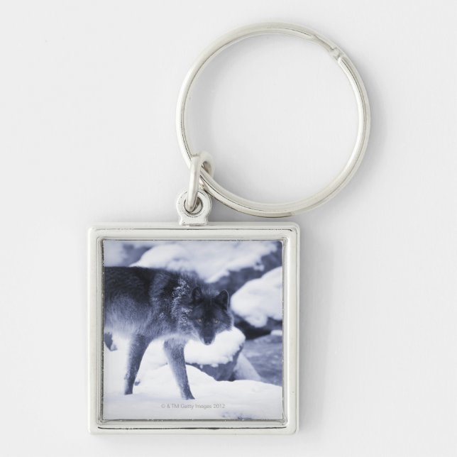 Wolf Keychain (Front)