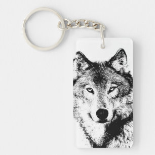 Wolf Keychain