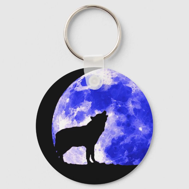 Wolf Keychain (Front)