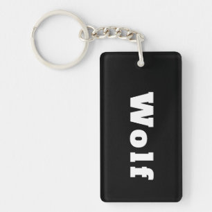 Wolf Keychain