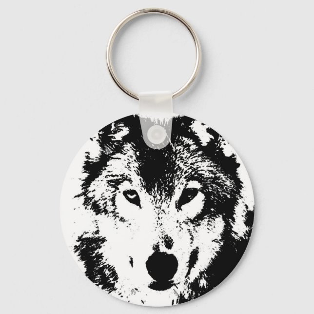 Wolf Keychain (Front)