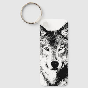 Wolf Keychain