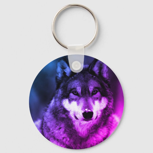 Wolf Keychain (Front)
