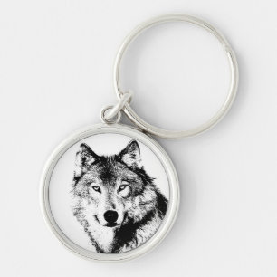 Wolf Keychain