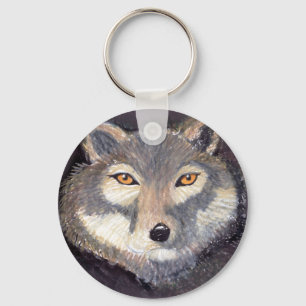 Wolf Keychain