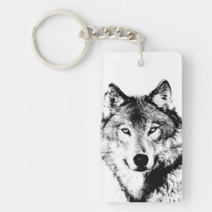 Wolf Keychain