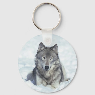 Wolf Keychain