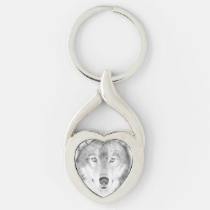 Wolf Keychain