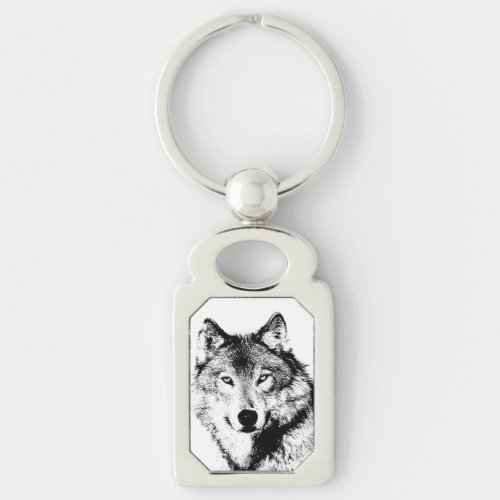 Wolf Keychain