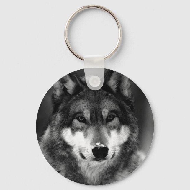 Wolf Keychain (Front)