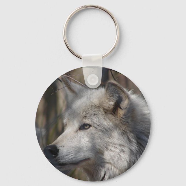 Wolf Keychain (Front)