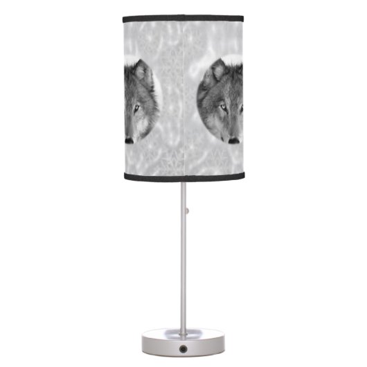 Wolf Lamp Shade (Back)