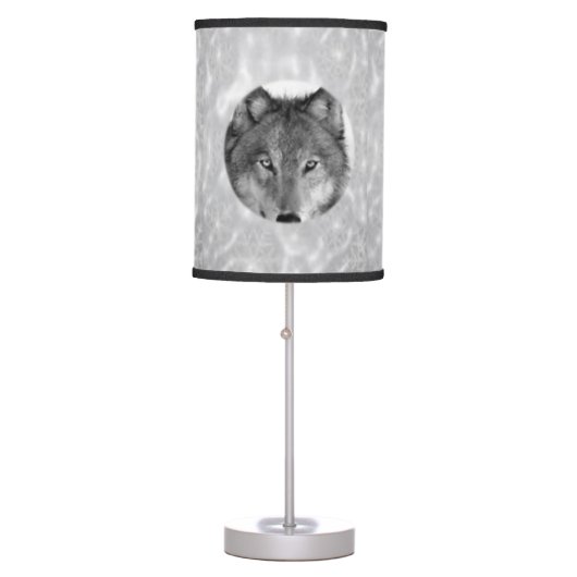 Wolf Lamp Shade (Front)