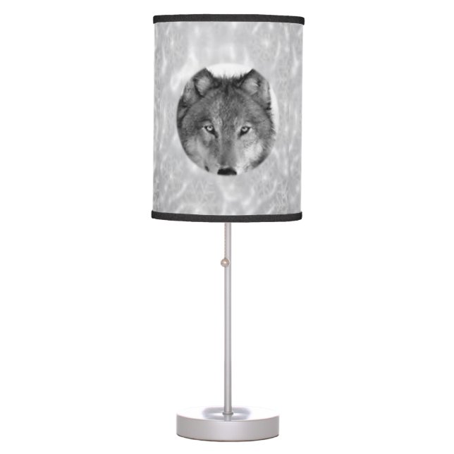 Wolf Lamp Shade (Front)