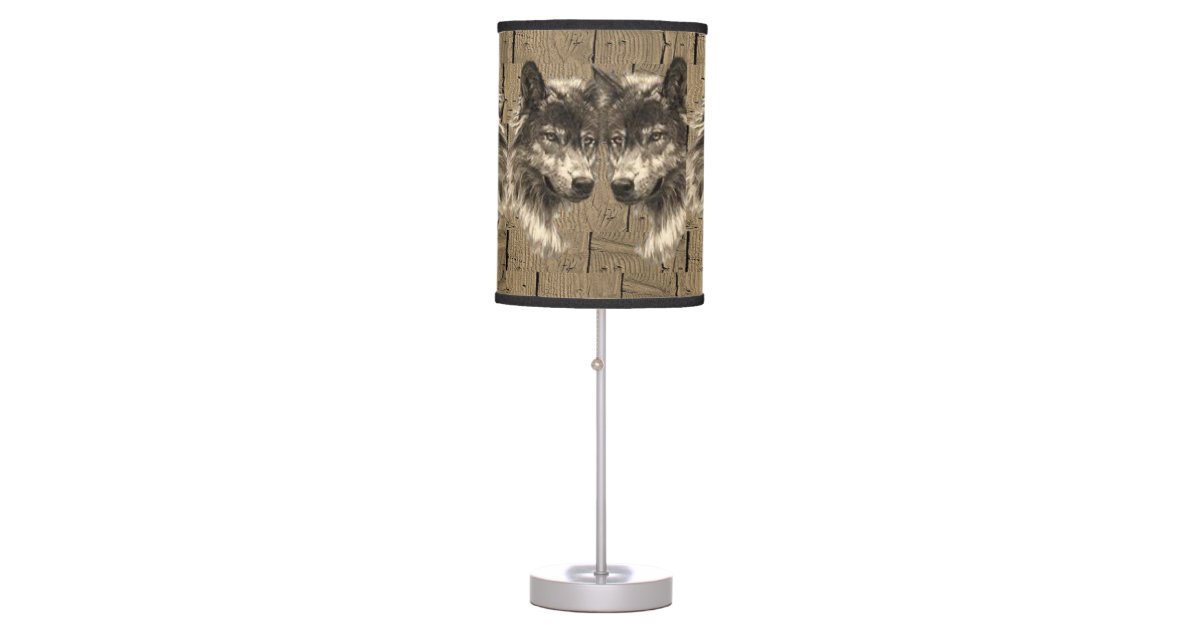 Wolf Lamp Shade