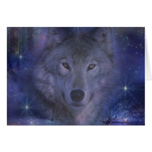 Wolf - Leader of the Pack Cards (Front Horizontal)