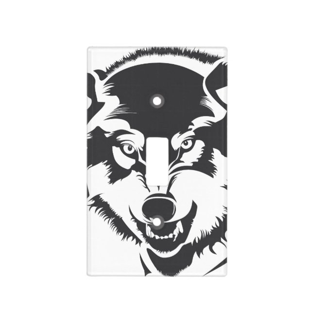 Wolf Light Switch Cover (Front)