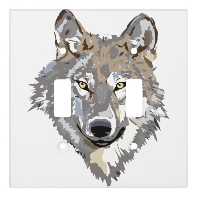 Wolf Light Switch Cover (Front)