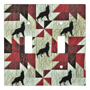 Wolf Light Switch Cover