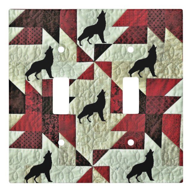 Wolf Light Switch Cover (Front)