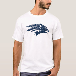 Wolf Logo Distressed T-Shirt