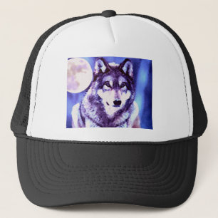 Wolf Look - Lonely Wolf Trucker Hat