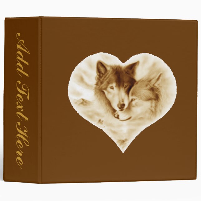 Wolf Love Binder (Front/Spine)