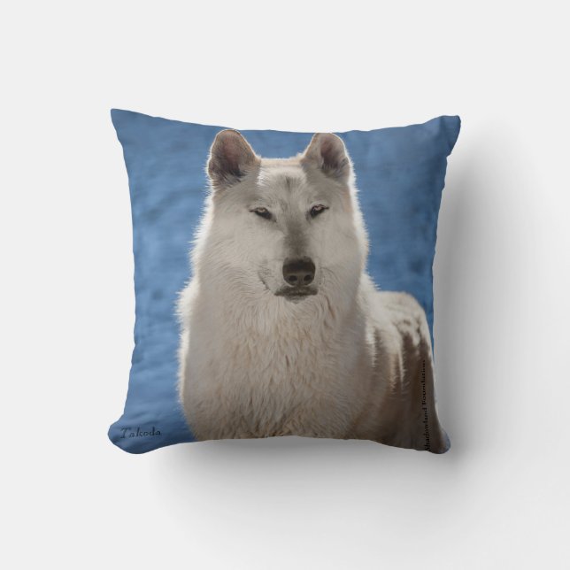 Wolf Love Pillow (Front)