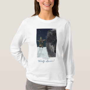 WOLF LOVER~ Grey Wolf Hoodie & Tops