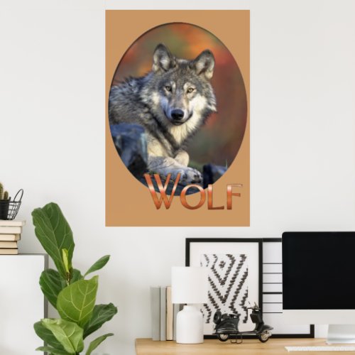 Wolf Lovers Art Poster