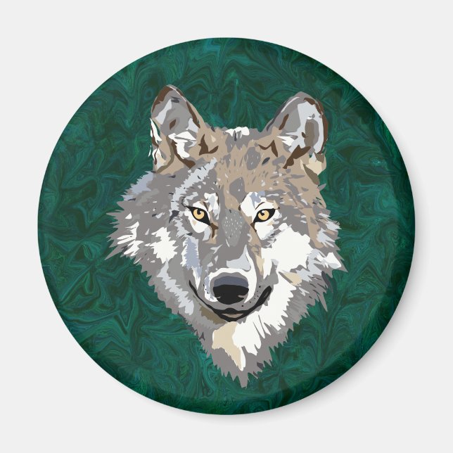 wolf magnet (Front)