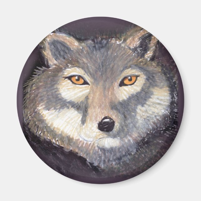 Wolf Magnet (Front)