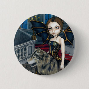 "Wolf Manor" Button